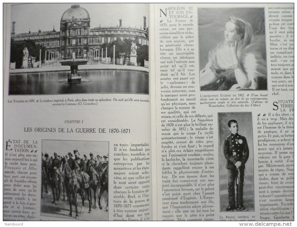 La Guerre De 1870-1871 Encyclopédie Par L'image 1932 - 1900 - 1949