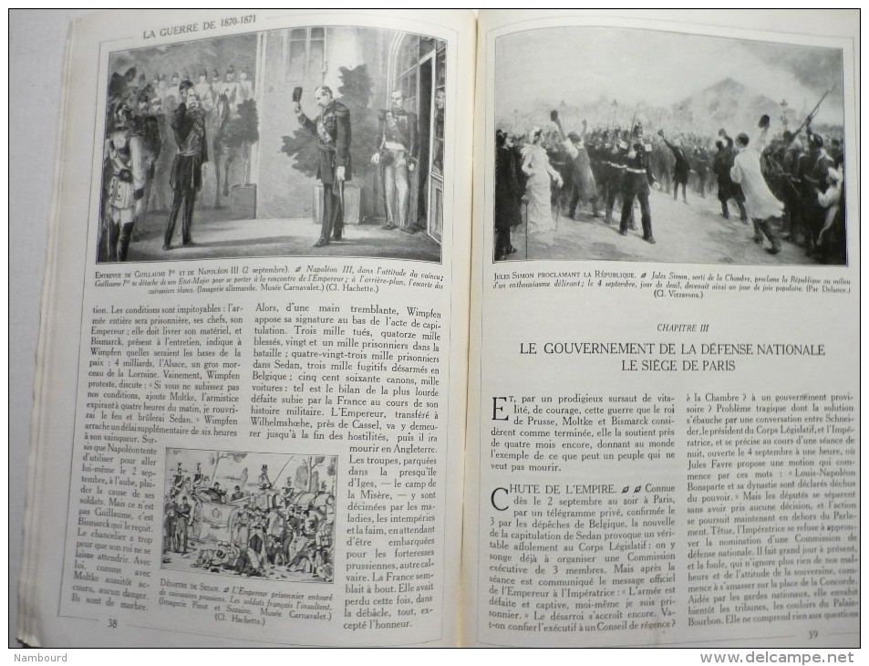 La guerre de 1870-1871 Encyclopédie par l'image 1932