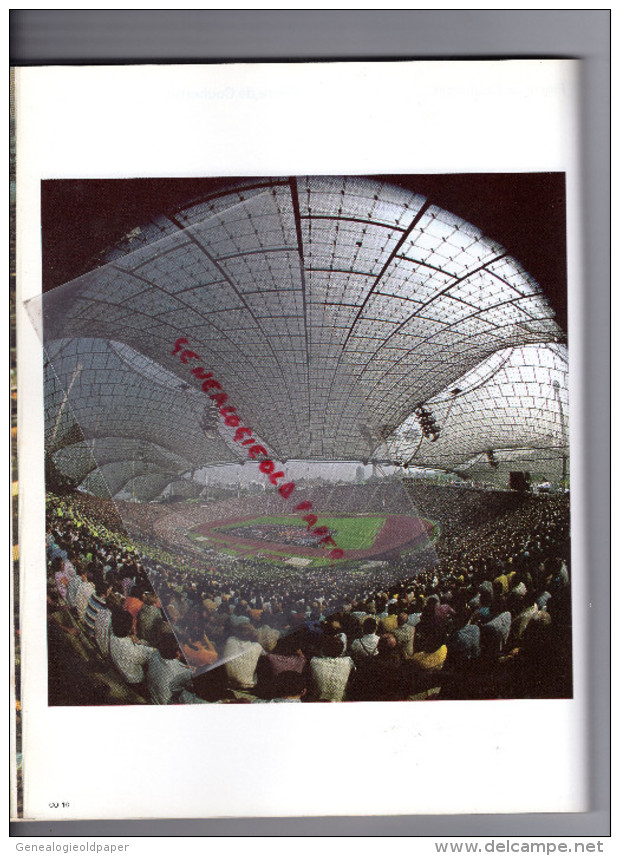 CANADA - RARE PROGRAMME JEUX DE LA XXIE OLYMPIADE MONTREAL 1976-CEREMONIE OUVERTURE -STADE OLYMPIQUE-VELODROME- - Programmi