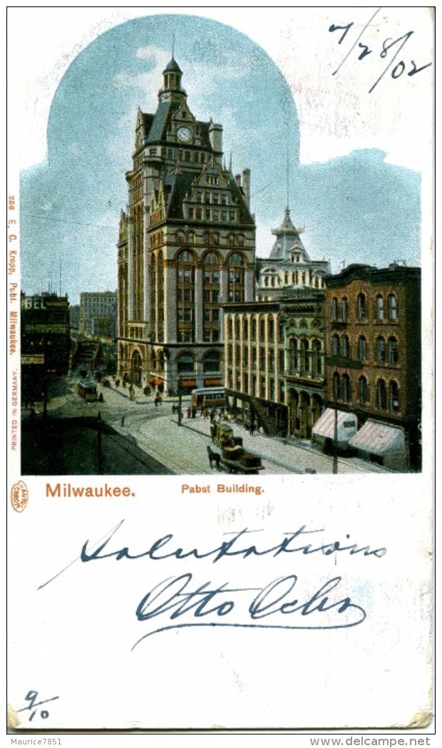 MILWAUKEE - - PABST BUILDING - Milwaukee