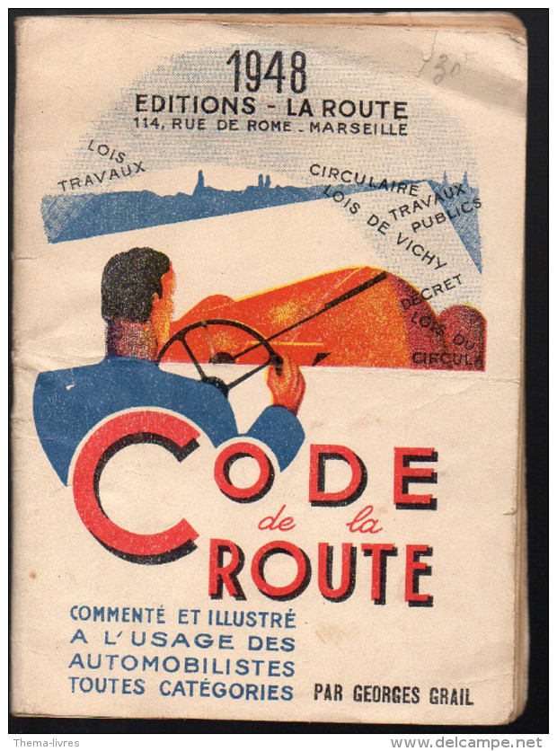 Code De La Route 1948 (F.0076) - Autres & Non Classés