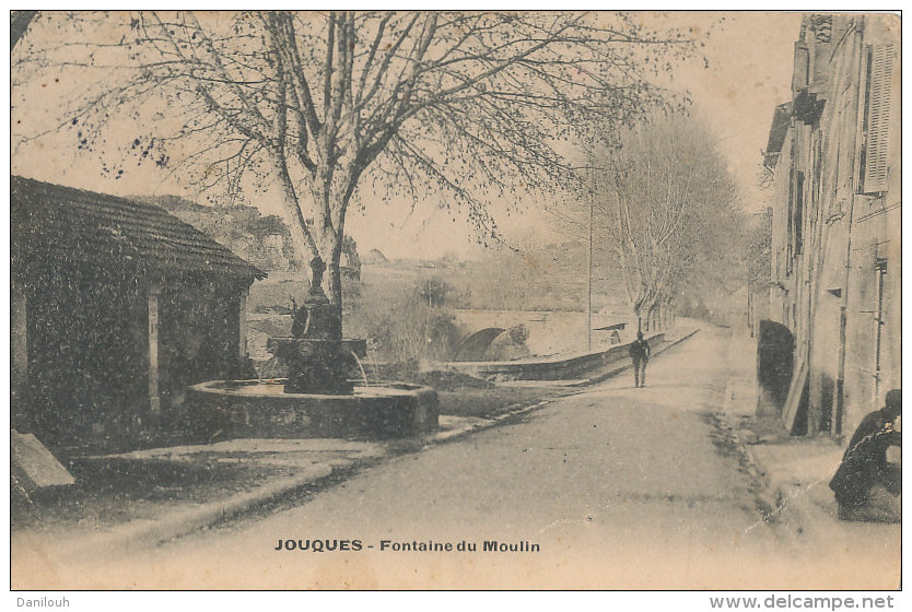 13 // JOUQUES   Fontaine Du Moulin  ** - Autres & Non Classés