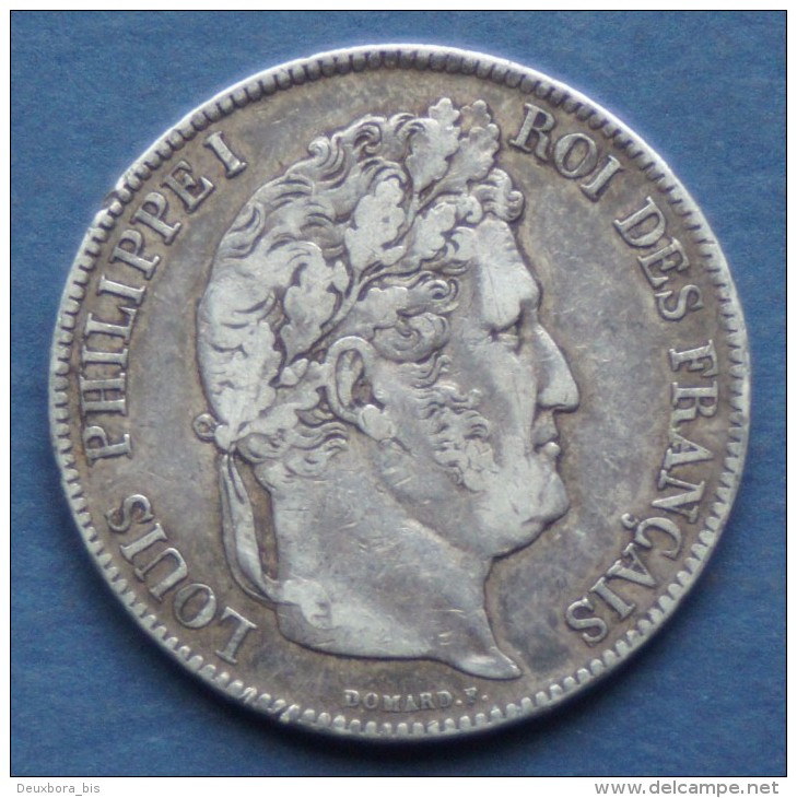 Pièce De 5 Francs Louis Philippe 1837 B  - Argent 900/1000 Pesée à 24,9gr - Other & Unclassified