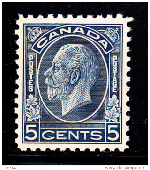 Canada MNH Scott #199 5c George V Medallion Issue - Neufs