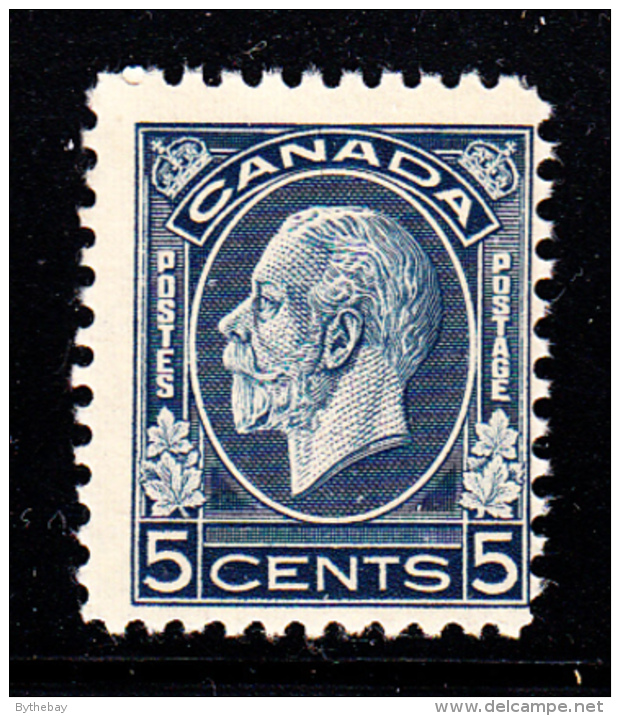 Canada MNH Scott #199 5c George V Medallion Issue - Ungebraucht