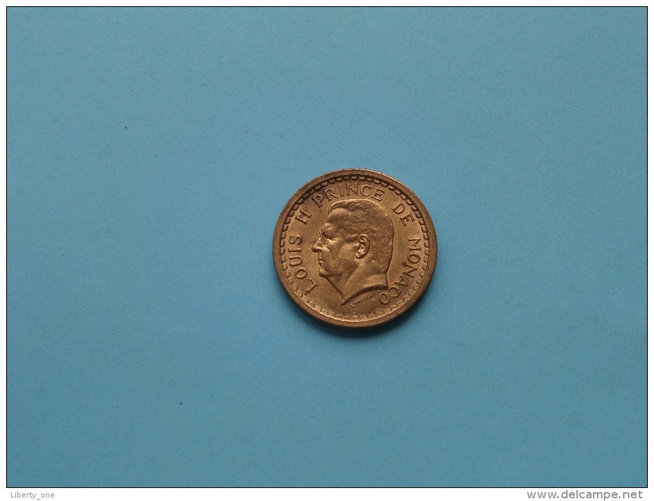 1945 - 2 Franc / KM 121a ( Uncleaned - For Grade, Please See Photo ) ! - 1922-1949 Louis II