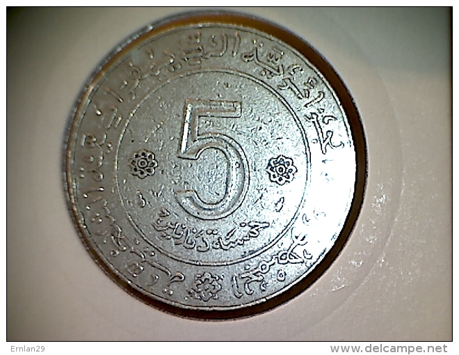 Algerie 5 Dinars 1974 - Algeria