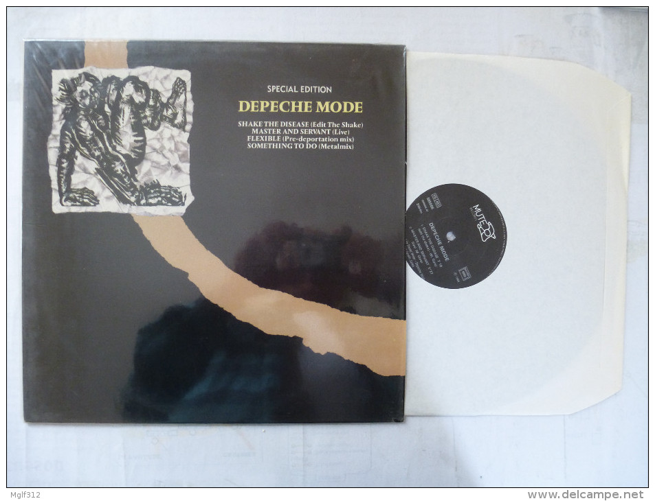 DEPECHE MODE : Vinyle MAXI 45 TOURS / 12 - SPECIAL EDITION VOGUE -  SHAKE THE DISEASE - Rock