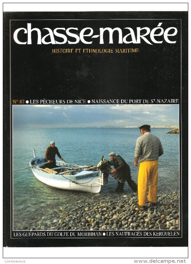Marine Chasse-Marée Histoire Et Ethologie Maritime Revue N°87 De Mars 1995 Les Guépards Du Golfe Du Morbihan - Barche