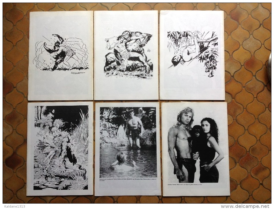 Fanzines Italiens ERB World D Edgar Rice Burroughs Tarzan John Carter - Autres & Non Classés