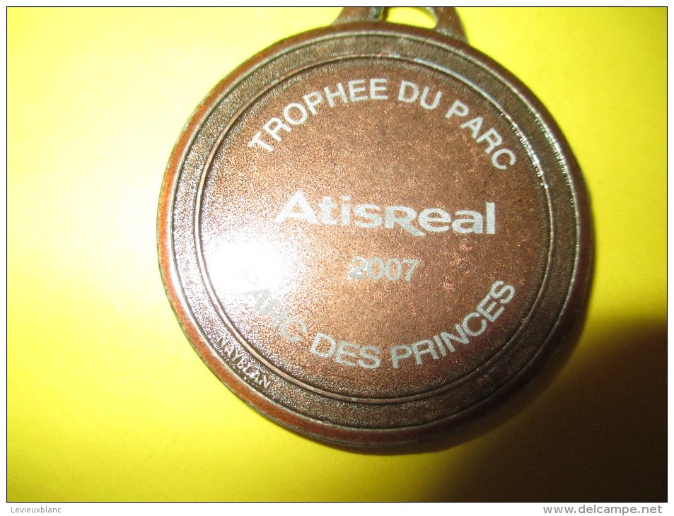 Médaille Avec Ruban / Foot-Ball/Trophée Du Parc Des Princes /Atisreal//2007         SPO87 - Autres & Non Classés