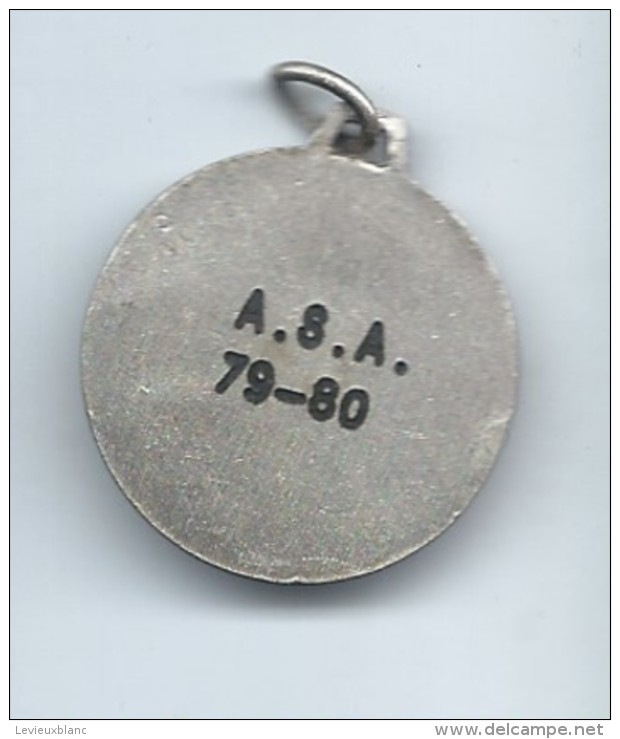 Médaille/ Foot-Ball/ASA//1979 - 1980       SPO96 - Andere & Zonder Classificatie
