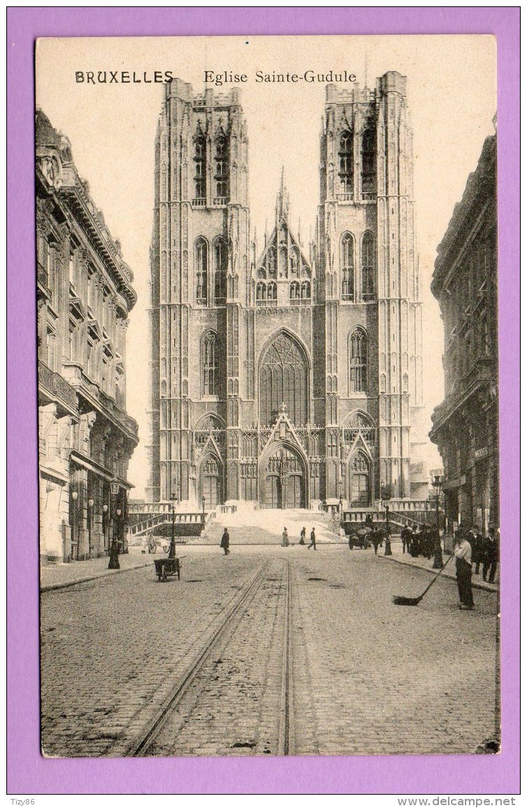 Bruxelles Eglise Sainte-Gudule - Monumenti, Edifici