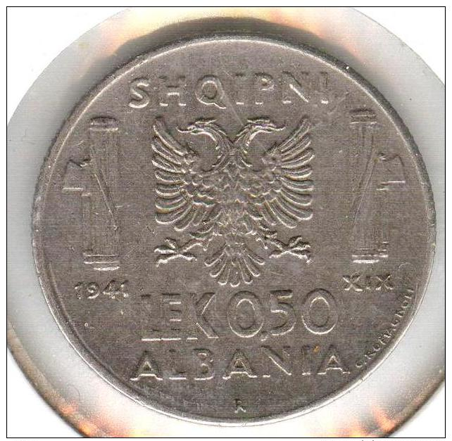 Albania 0,5 Lek 1941 - Albanie