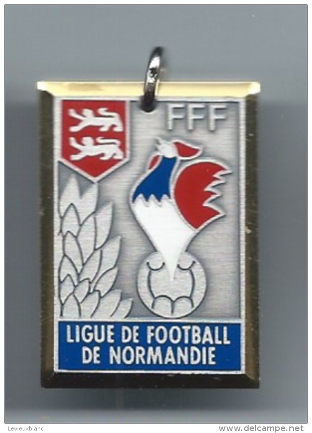 Médaille/ Foot-Ball/FFF/ Ligue De Football De Normandie /Coupe Normandie Junior/Finaliste// 1987-88          SPO100 - Sonstige & Ohne Zuordnung