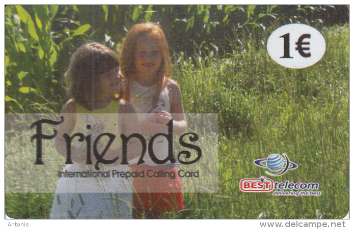 GREECE - Friends, Best Telecom Promotion Prepaid Card, Sample - Grèce