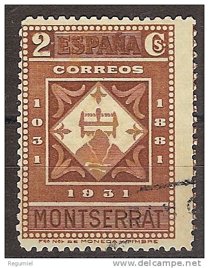 España U 0637 (o) Montserrat. 1931 - Usados