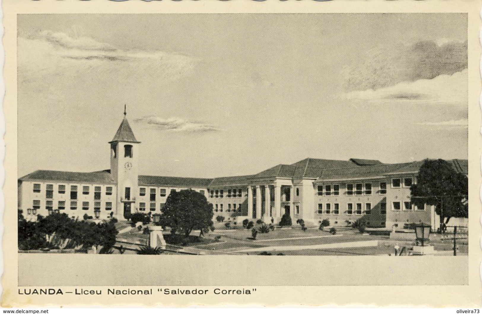 ANGOLA, LUANDA, Liceu Nacional Salvador Correa, 2 Scans - Angola