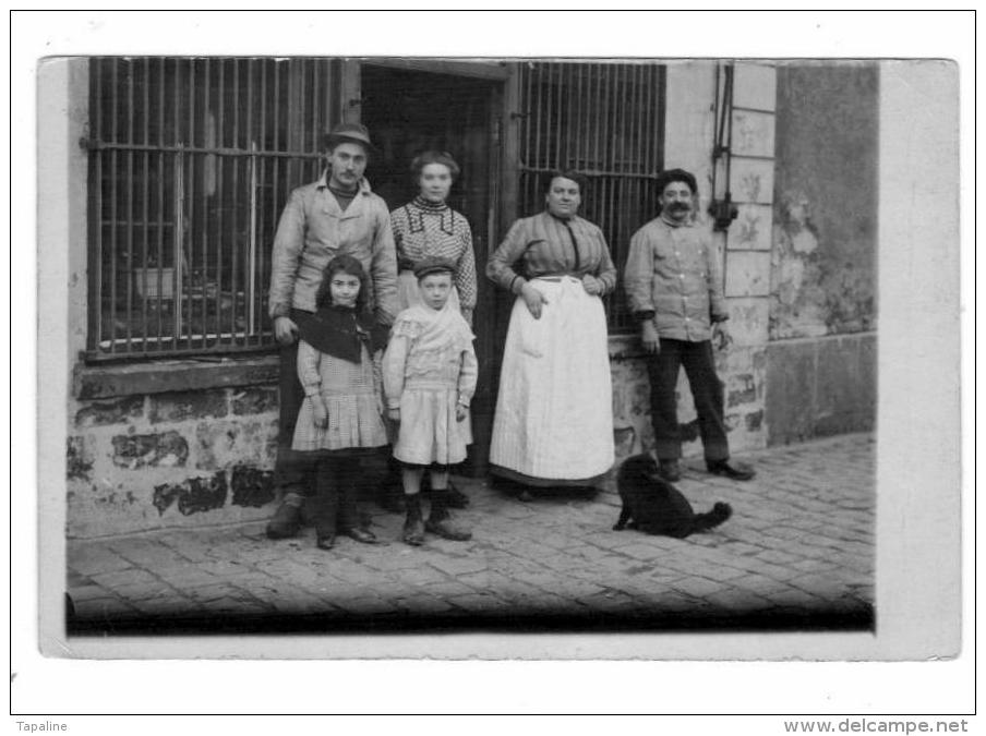 BOUCHERIE - Santerre Photographe 30 Rue Corbeau Paris Xeme - Carte Photo - Geschäfte