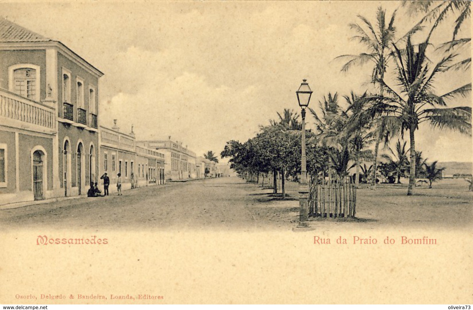 ANGOLA, MOSSAMEDES, Rua Da Praia Do Bonfim, 2 Scans - Angola