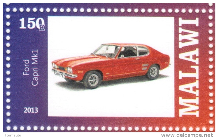 Ford Capri MkI  -  Timbre Neuf - Mint Stamp  -  1v MNH - Autos