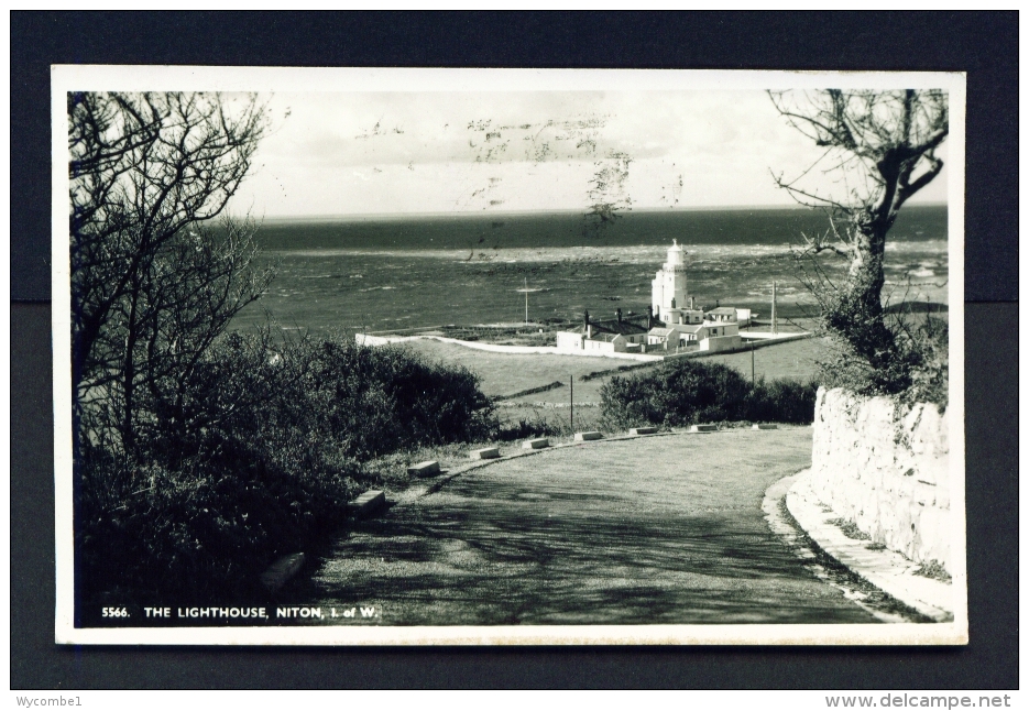 ENGLAND  -  Isle Of Wight  Niton  The Lighthouse  Used Postcard - Other & Unclassified