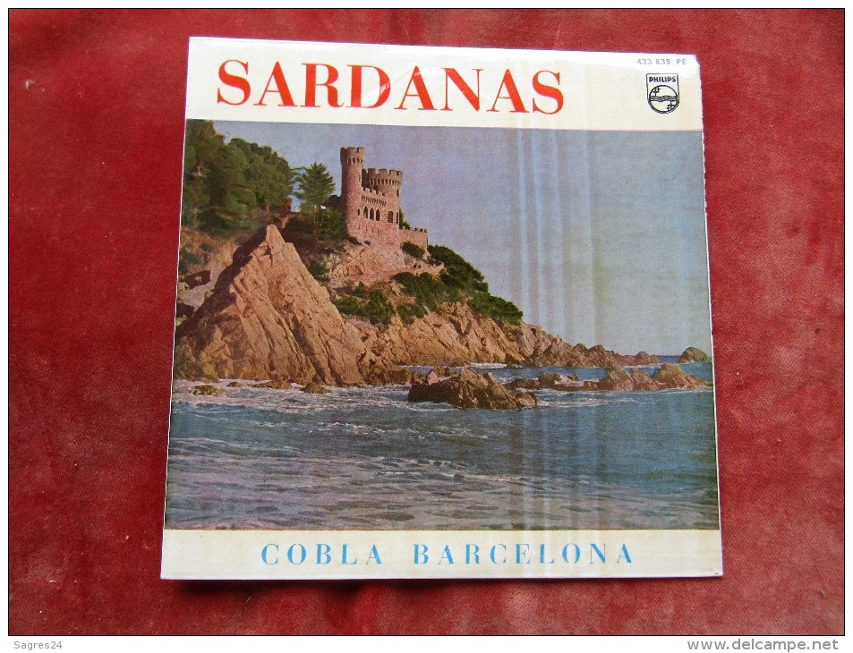 Sardanas - Cobla Barcelona - Single 7" 45 Rpm - Instrumental
