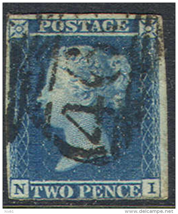 GREAT BRITAIN 4, Used, Just 4 Margins, Sound. (gb004-3, [16-et - Used Stamps