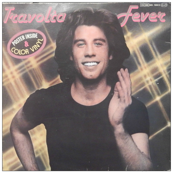 John Travolta 33t. DLP Disques Couleur *travolta Fever* - Autres - Musique Anglaise