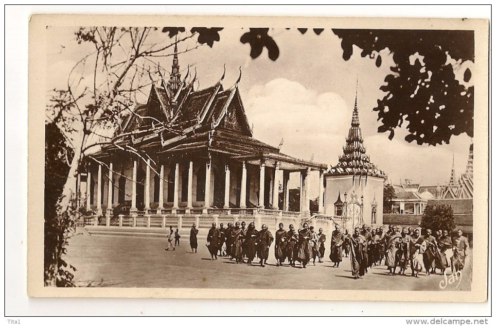 S4887 - Phnom Penh - La Pagode D' Argent - Cambodge