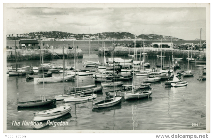 GB PAIGNTON / The Harbour / GLOSSY CARD - Paignton