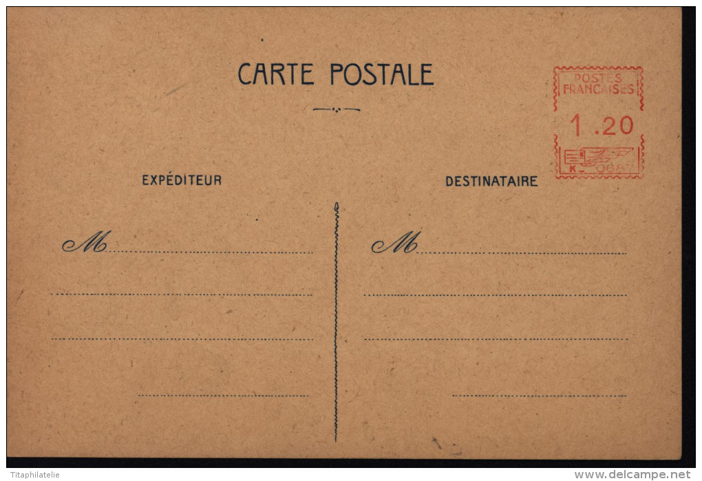 Carte Entier Postal De Fortune Toulouse Guerre 39/45 Libération Storch F N° E1 Rare - Autres & Non Classés