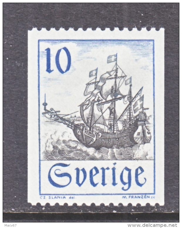 SWEDEN   738   **   SAILING  SHIP - Unused Stamps