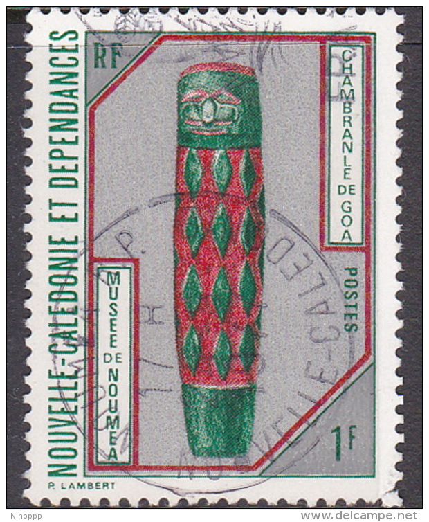 New Caledonia SG 501 1972 Noumea Museum 1 F Goa Door Post  Used - Used Stamps