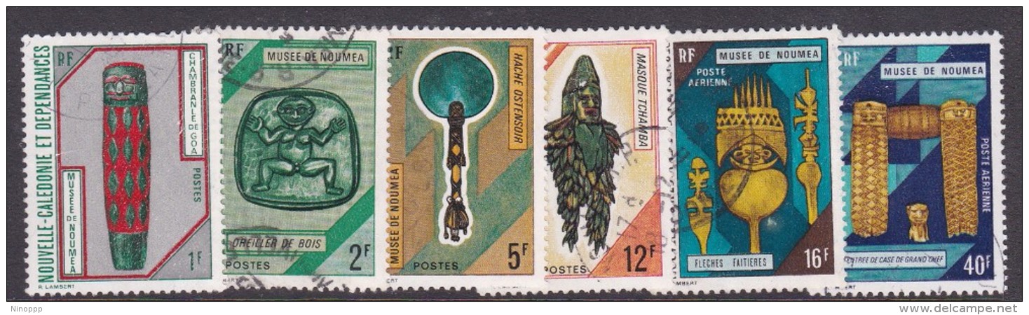 New Caledonia SG 501-506 1972 Noumea Museum Used Set - Used Stamps