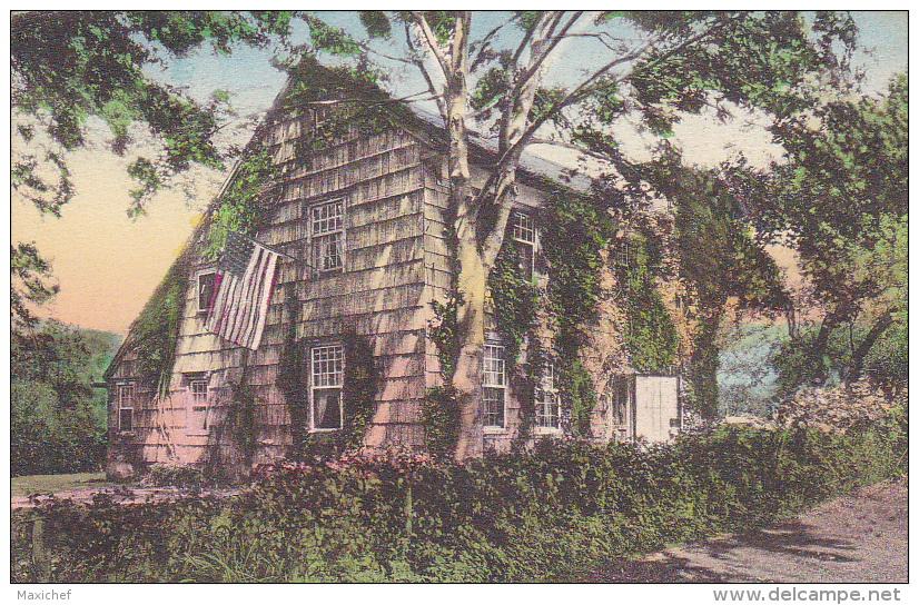 "Home, Sweet Home" East Hampton, Long Island N. Y. - Circulé 1938, Taxée, Timbres Taxes Français Pour 70 Centimes - Long Island