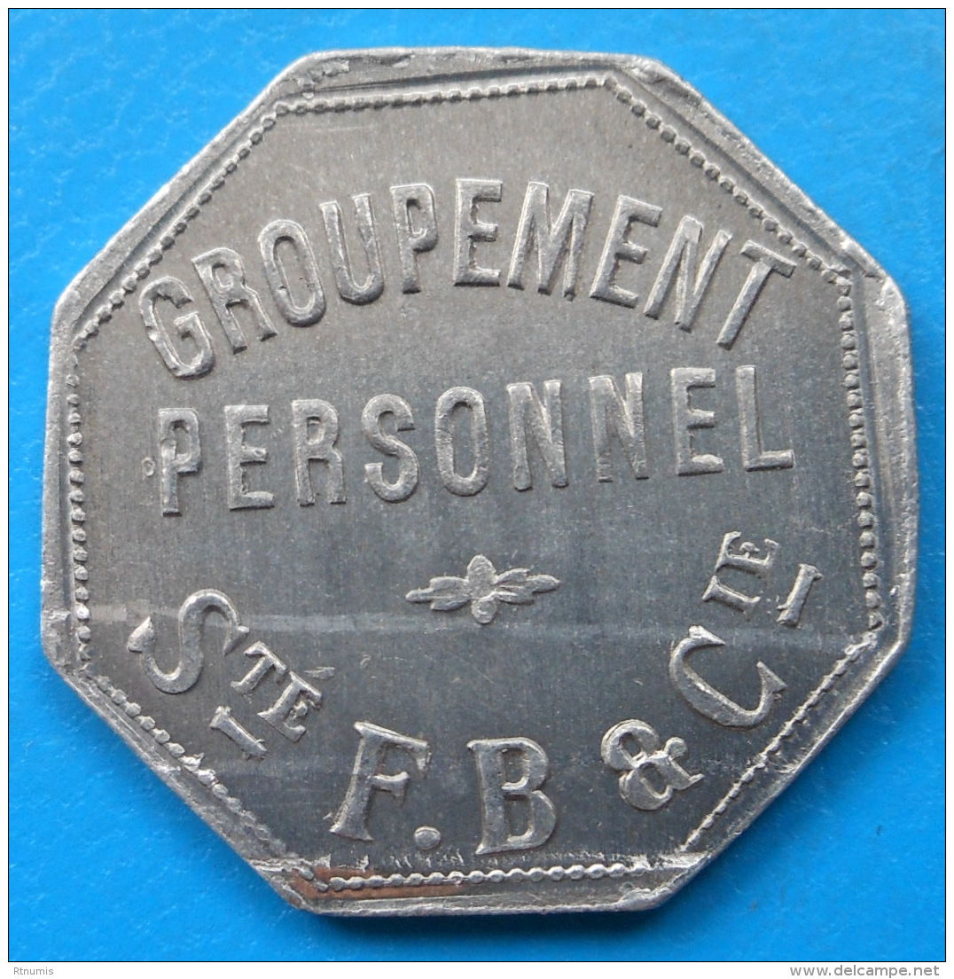 Paris 75 Sté Flicoteaux , Boutet &amp; Cie 2 Francs INEDIT ET SUPERBE - Monedas / De Necesidad