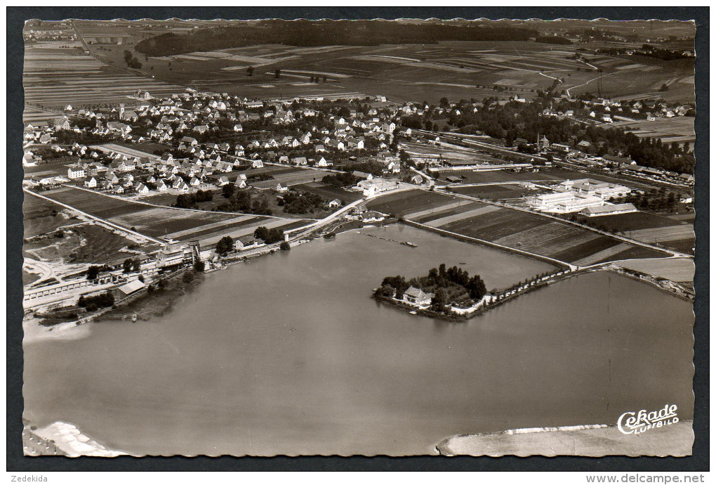 2737 - Alte Foto Ansichtskarte - Senden An Der Iller Luftaufnahme Flugzeugaufnahme N. Gel TOP - Senden