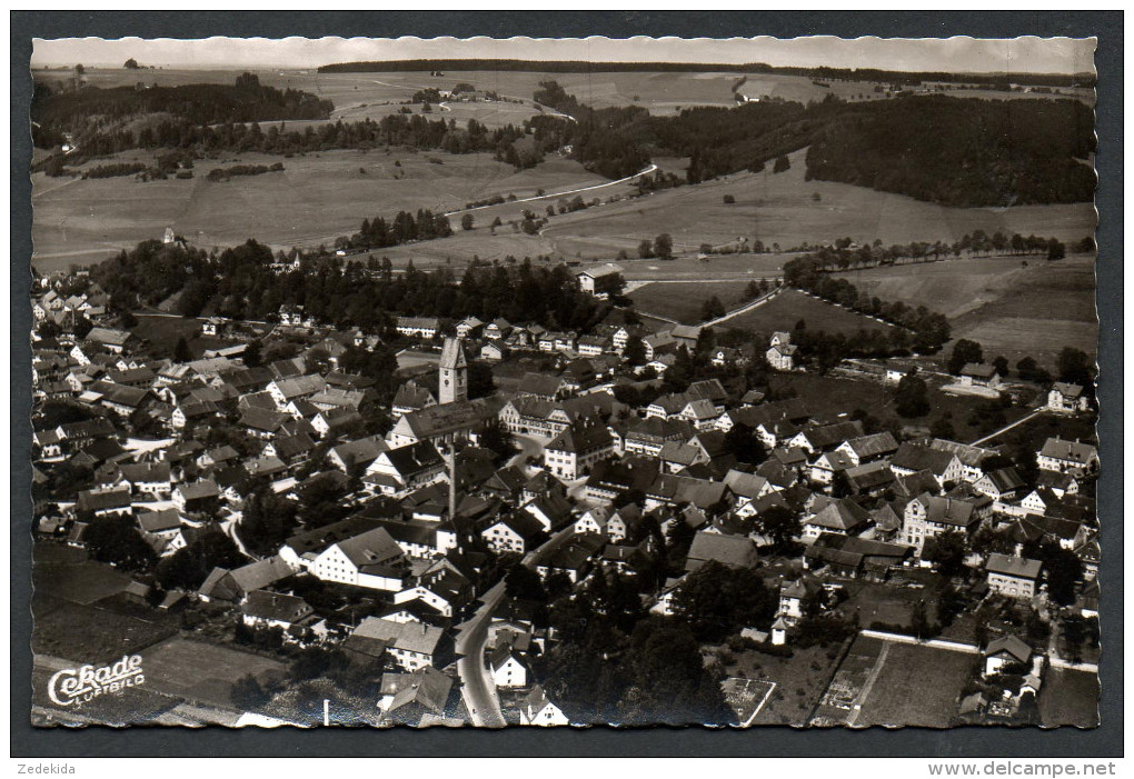 2756 - Alte Foto Ansichtskarte - Obergünzburg Günzburg Luftbild - N. Gel TOP - Günzburg
