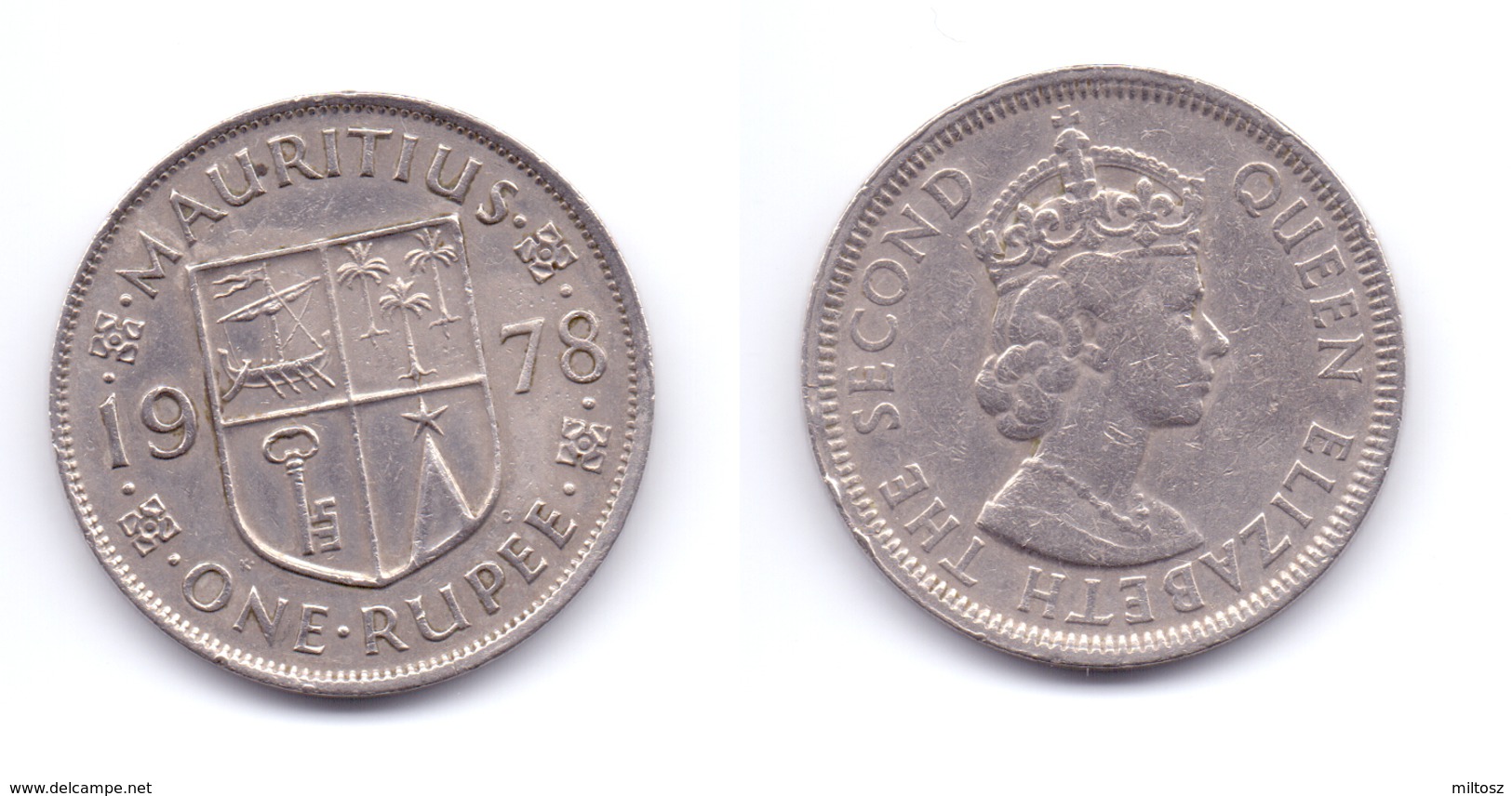 Mauritius 1 Rupee 1978 - Maurice