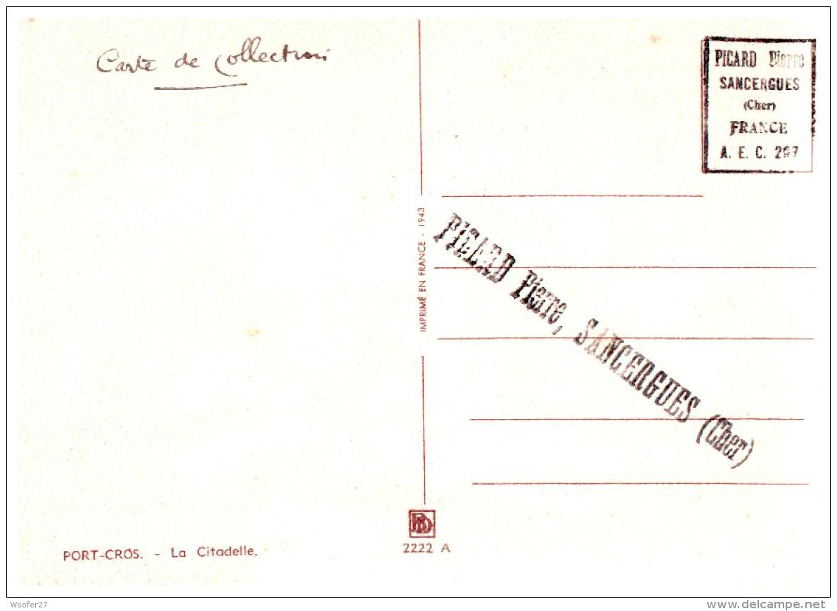 CARTE POSTALE , ILLUSTRATEUR , BARRE DAYEZ , BARDAY , Avec Timbre , PORT CROS , N° 2222 A - Barday