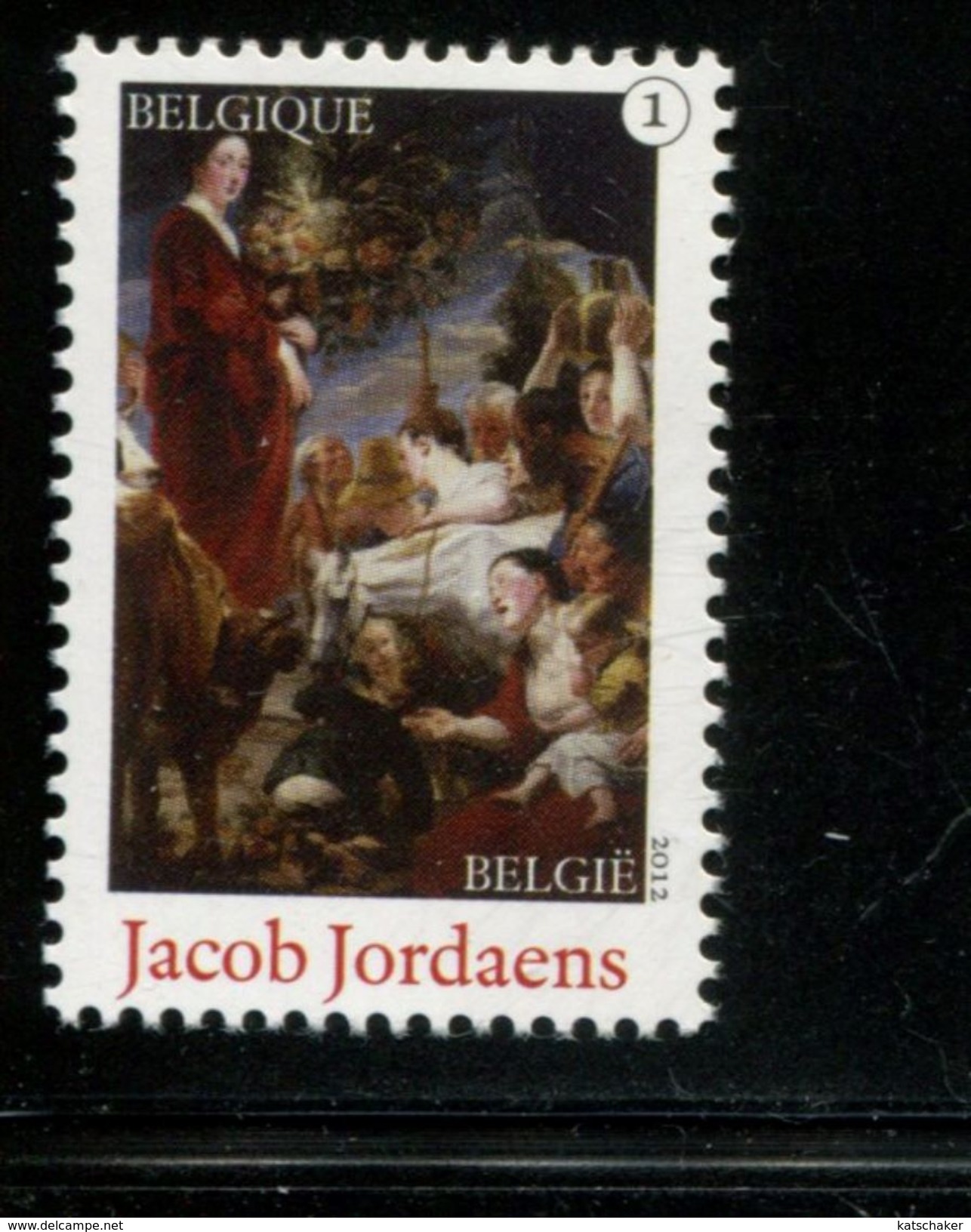 376493627 BELGIE 2012 POSTFRIS MINT NEVER HINGED POSTFRISCH EINWANDFREI NEUF SANS CHARNIERE OCB 4278 Jacob Jordaens - Ongebruikt