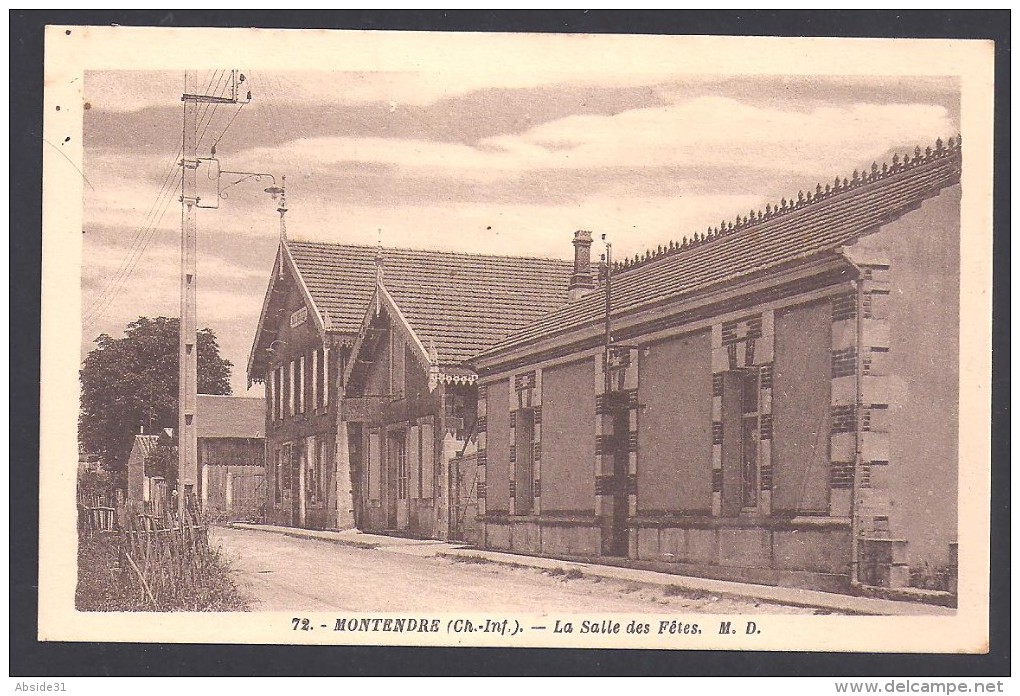 MONTENDRE - La Salle Des Fêtes - Montendre