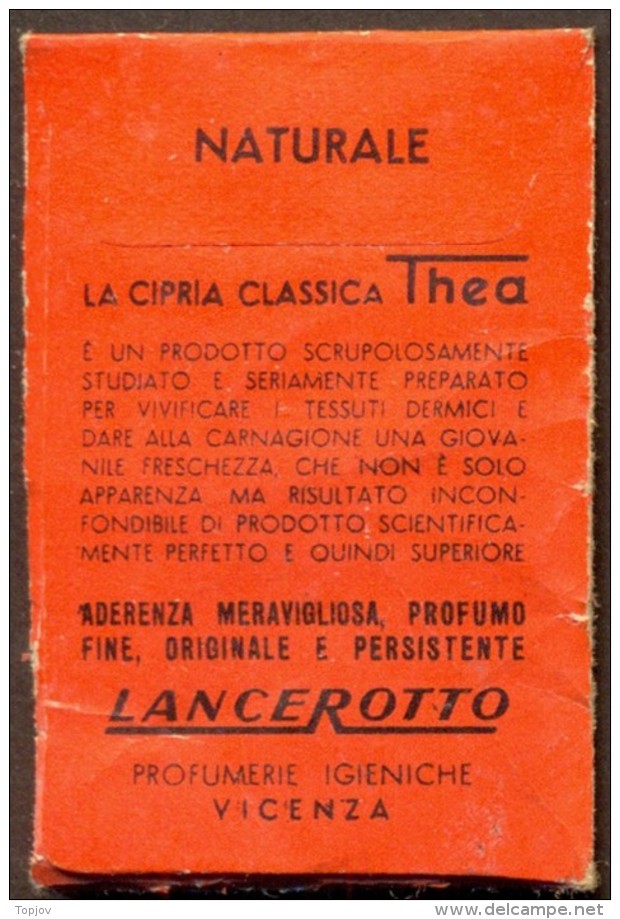 ITALIA - PROFUMO LA CIPRIA CLASSICA THEA - OGINAL PACK - LANCEROTTO  VICENZA - Cc 1935 - Perfume & Beauty