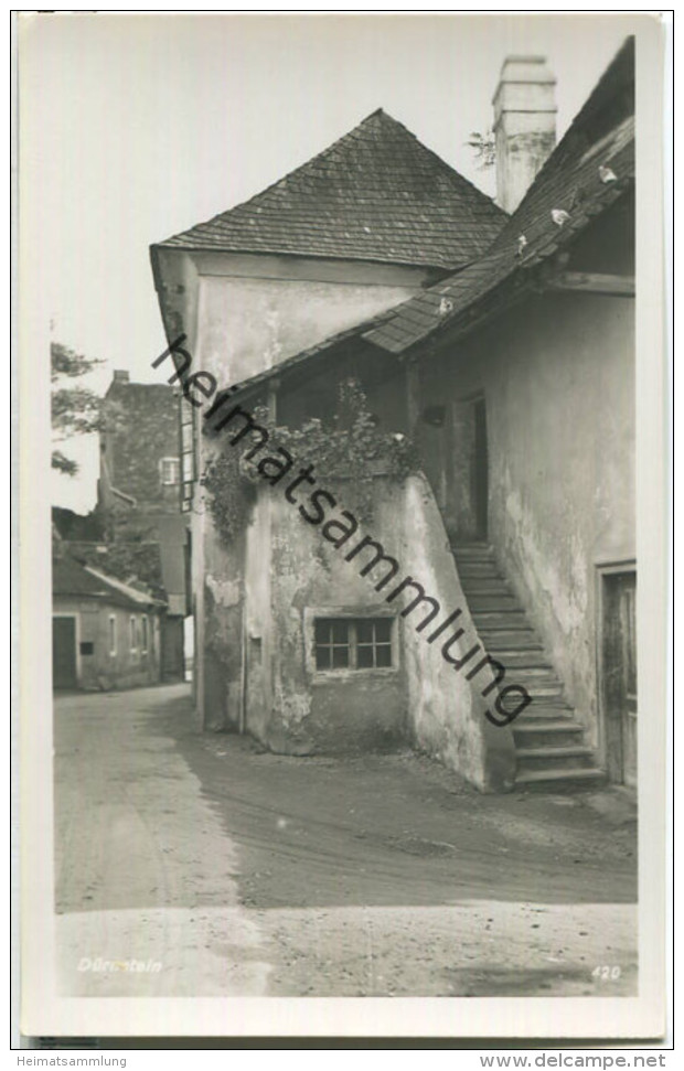 Dürnstein - Foto-Ansichtskarte - Verlag Hans Sedelmayr Krems - Sonstige & Ohne Zuordnung