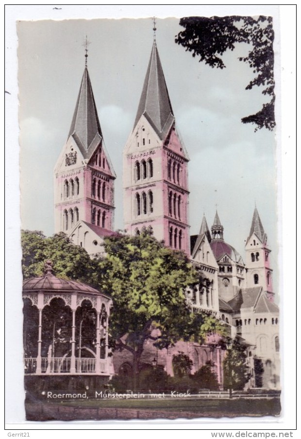 NL - LIMBURG - ROERMOND, Munsterplein, Kerk - Roermond