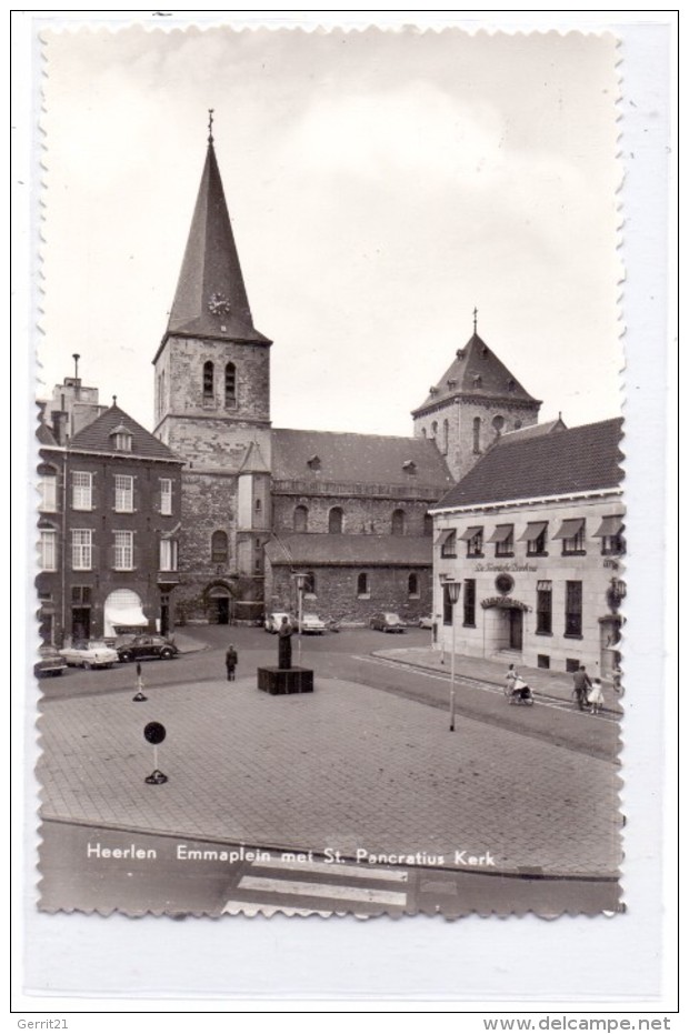 NL - LIMBURG - HEERLEN, Emmaplein, Pancratius Kerk - Heerlen