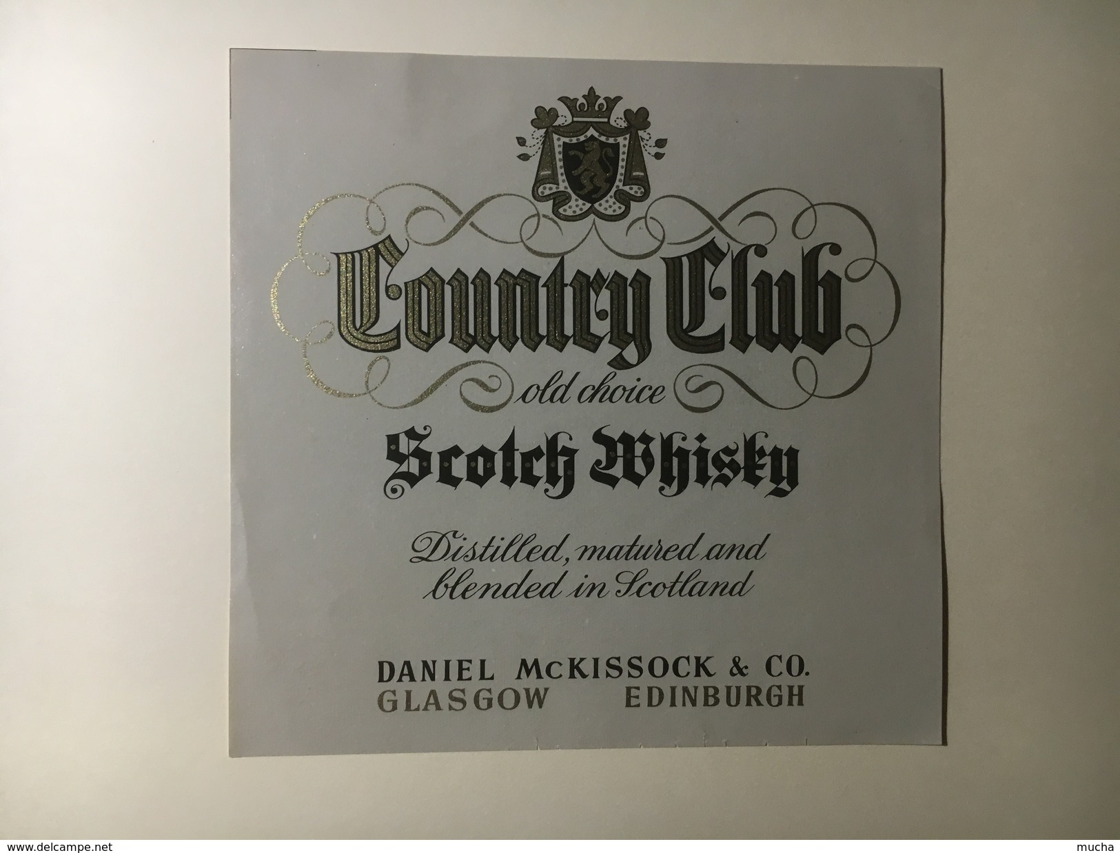 797 - Country Club Glasgow - Whisky