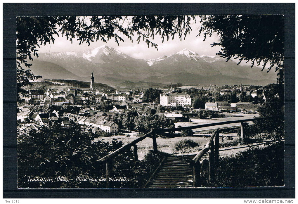 (D51) AK Traunstein - Blick Von Der Weinleite - Traunstein