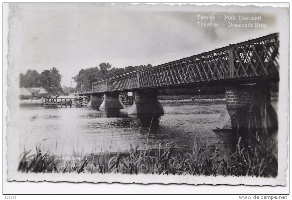 Temsche - Draaiende Brug Fotokaart - Temse